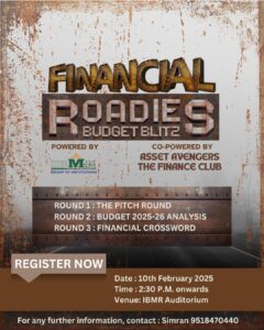 IBMR Financial Roadies