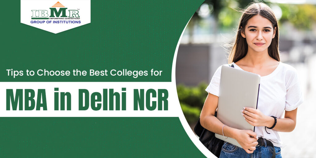 best MBA colleges in Delhi NCR
